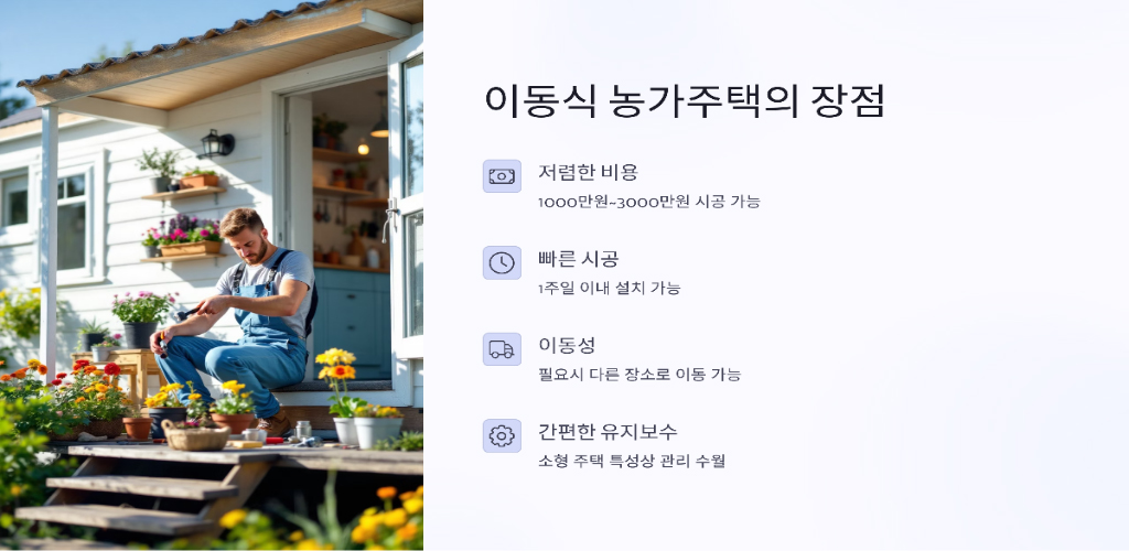 농가주택의 장점