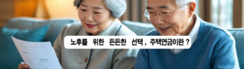 주택연금 으로 노후를 든든하게 주택연금 이란