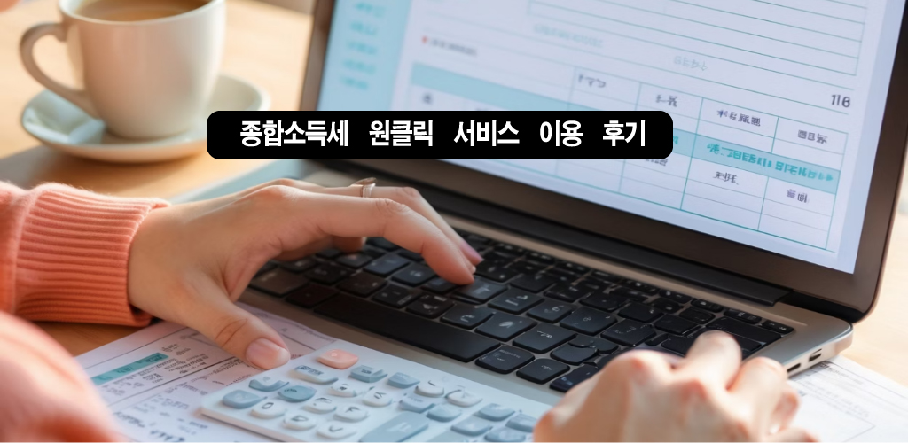 종합 소득세 원 클릭 서비스 이용 후기