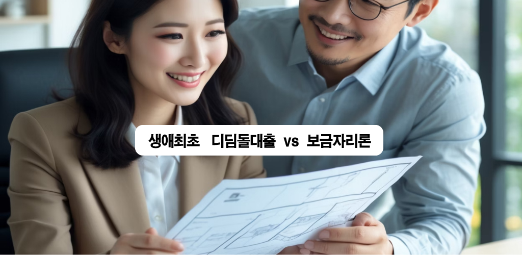 생애최초 디딤돌대출 vs 보금자리론. 나에게 맞는 주택담보대출은?