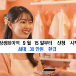 ‘상생페이백’, 9월 15일부터 신청 시작