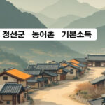 정선군 농어촌 기본소득 완전 가이드: 자격, 신청부터 사용 팁까지!