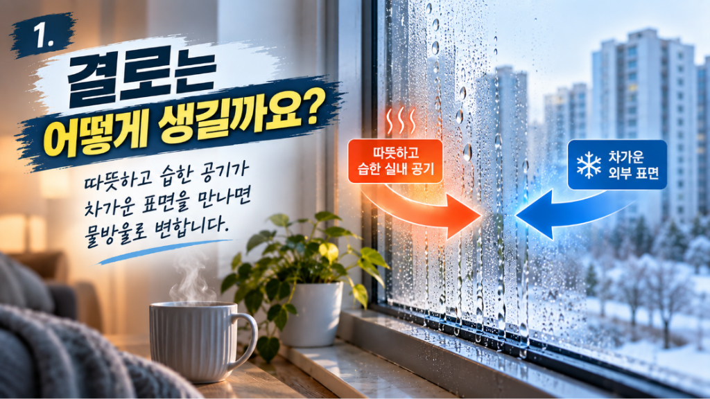 신축 아파트인데도 결로가 생기는 이유
