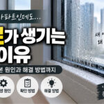 신축 아파트인데도 결로가 생기는 이유