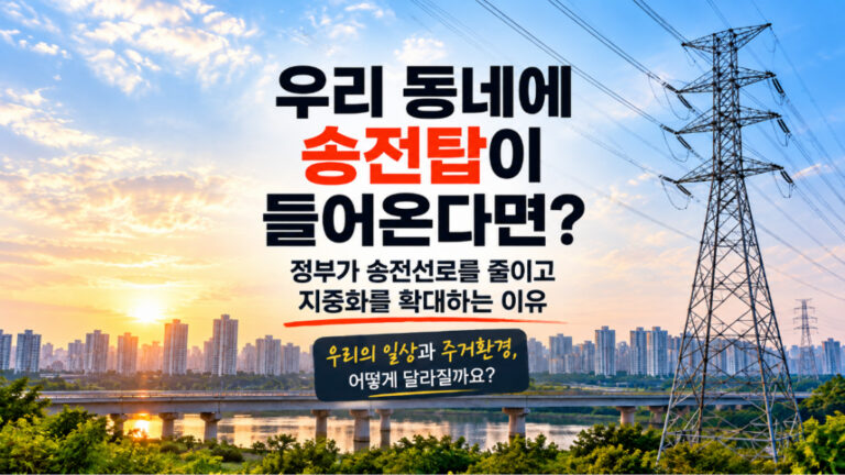 송전탑이 우리 동네에 들어온다면?