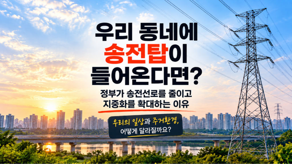 송전탑이 우리 동네에 들어온다면?