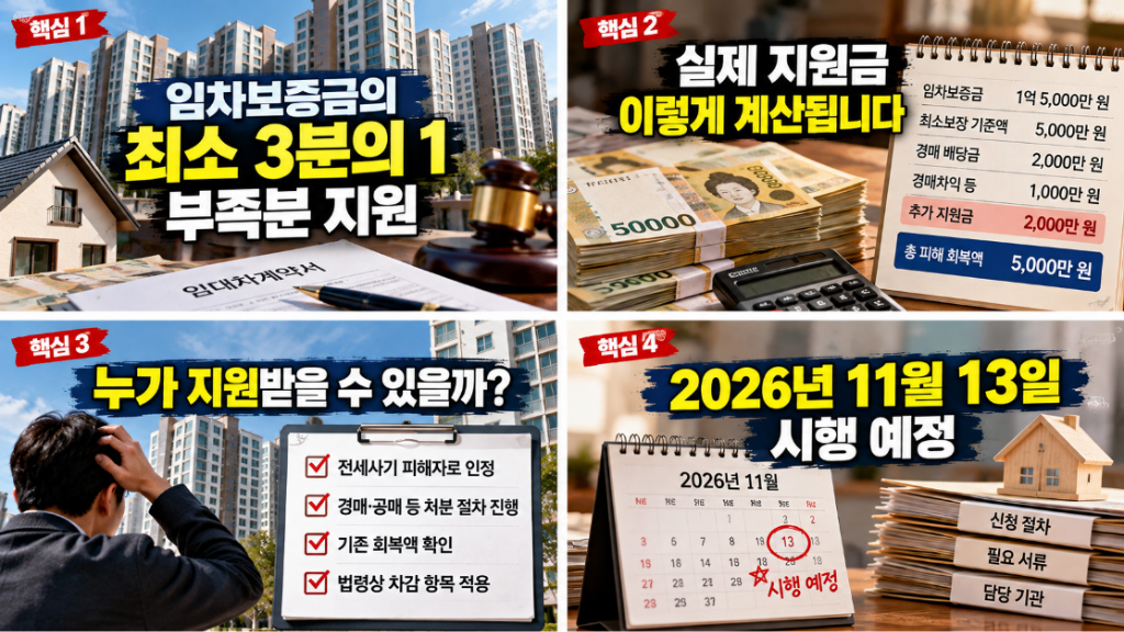모든 전세사기 피해자가 지원받을 수 있을까?