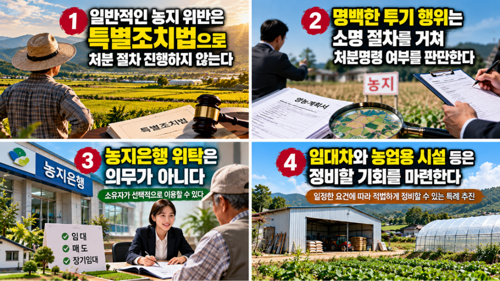 명백한 투기 행위는 소명 절차를 거쳐 판단