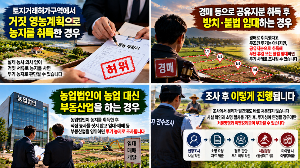 농지 전수조사 3편|농사를 안 짓는다고 모두 처분?