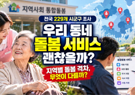 지역사회 통합돌봄 실태조사 분석: 전국 229개 시군구의 돌봄 수요와 공급 격차