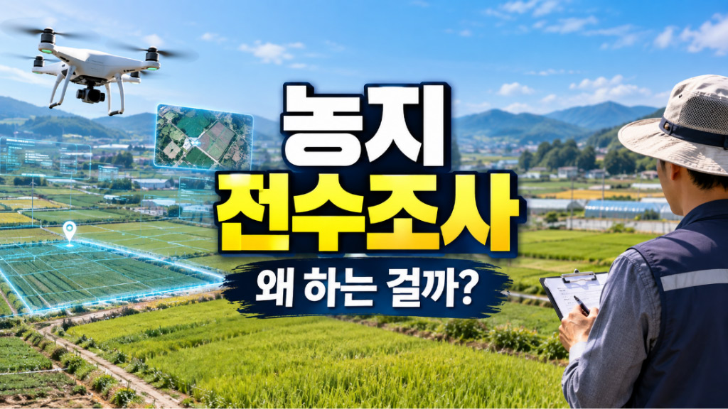 농지 전수조사 총정리｜조사 대상·조사 방법·위반 의심 기준