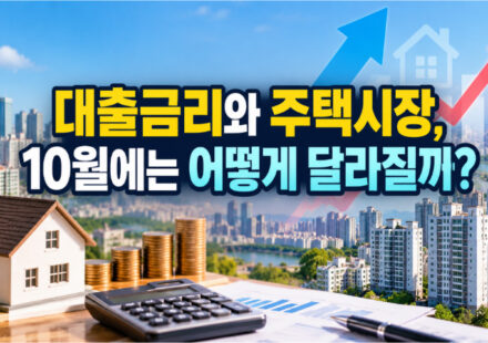 대출금리와 주택시장, 26.10월에는 어떻게 달라질까?