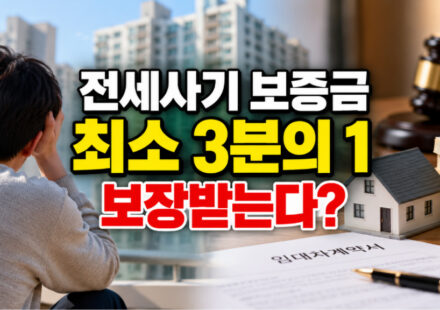 전세사기 보증금 최소 3분의 1 보장, 지원 대상과 신청 조건 팩트체크