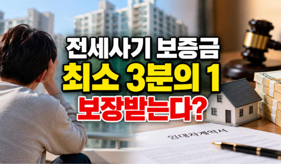 전세사기 보증금 최소 3분의 1 보장, 지원 대상과 신청 조건 팩트체크