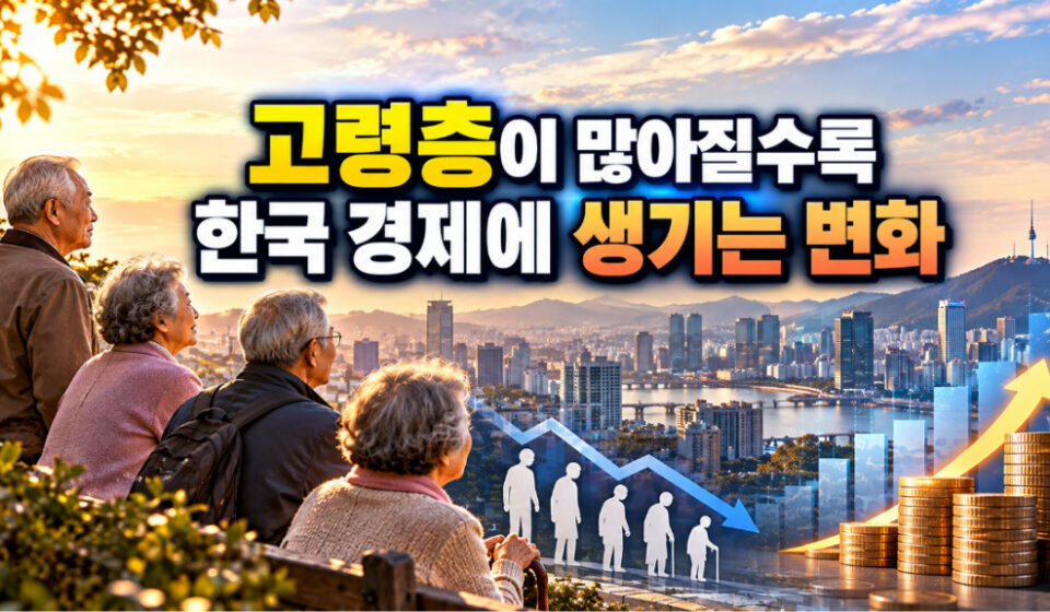 고령층 증가가 한국 경제에 미치는 영향: 5가지 핵심내용과 구조적 변화